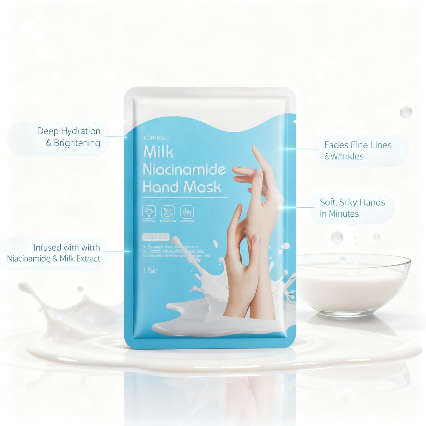 Seravelle Hydrating Milk Hand Mask